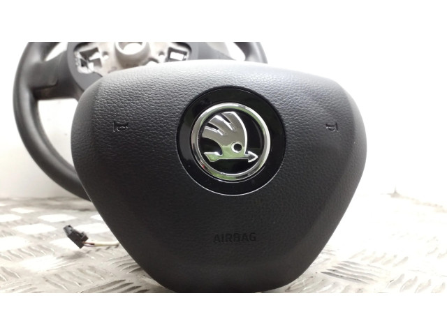 Руль Skoda Superb B8 (3V)  2015-2024 года 3V0419091L, 3V0880201F      