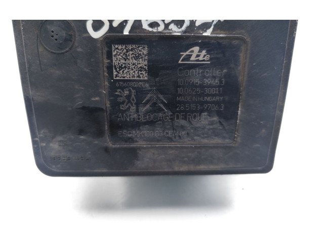Jednotka ABS 9812847780, 10.0220-0496.4   Peugeot 2008 I 2015
