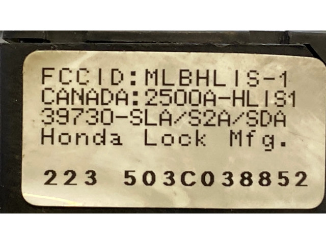 Řídící jednotka 37820RBDG74, 1039S20955   Honda Accord 2006