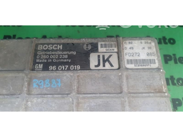Блок управления двигателем Блок управления 0260002238, 96017019   Opel Senator B