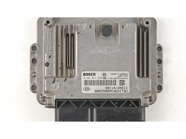 Блок управления 391142A511, 0281017218   KIA Ceed