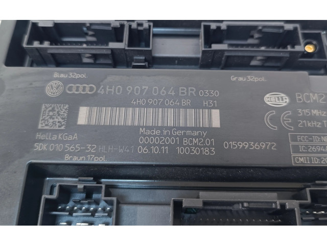Блок комфорта 4H0907064BR, 5DK01056532   Audi A6 S6 C7 4G   