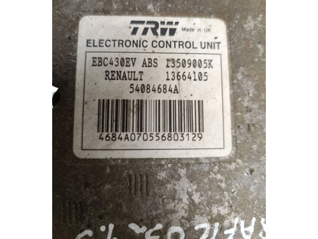 Vstřikovač 54084684A, 13664105   Renault Trafic II (X83)     
