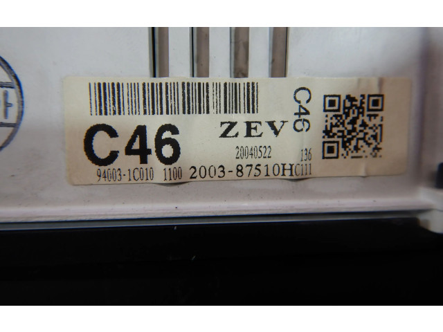 Přístrojová deska  Hyundai Getz 2004 940031C010, 940031C010  