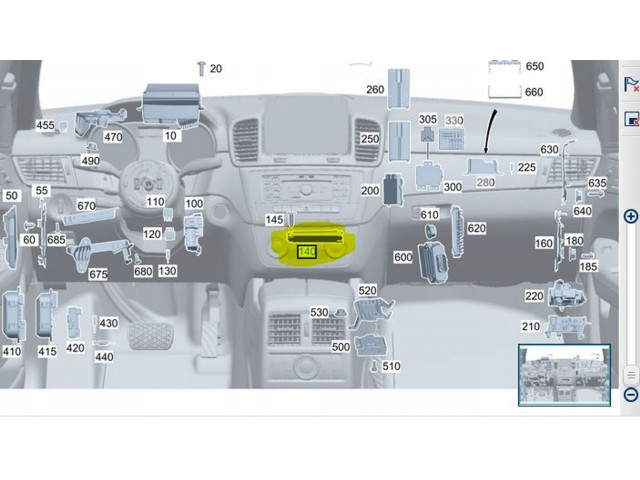 Блок управления A1679009521   Mercedes-Benz CLA C118 X118