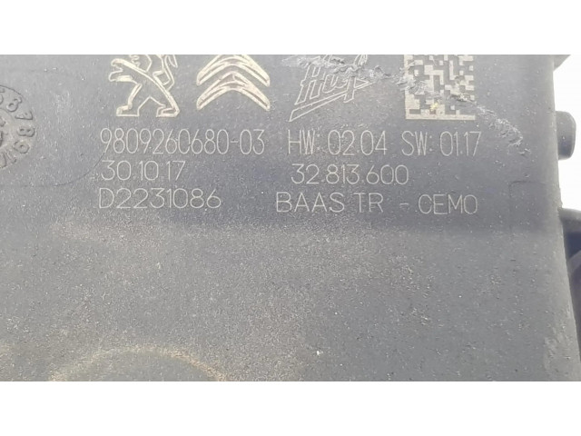 Блок управления 9809260680   Citroen SpaceTourer M