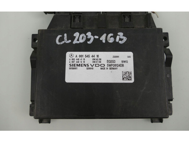 Блок управления коробкой передач A0015454416   Mercedes-Benz CLC CL203