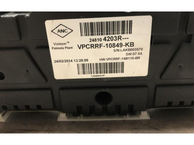 Панель приборов 248104862R, 248104862R   Renault Clio IV       