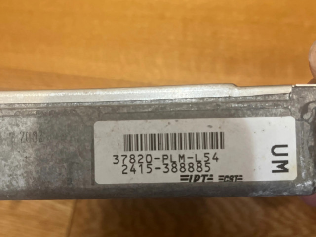 Řídící jednotka 37820PLML54   Honda Civic 2003