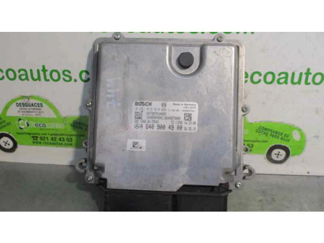 Řídící jednotka A6409004900, 0281018018   Mercedes-Benz B W245 2005