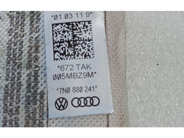 Подушка безопасности в сиденье 7N0880241, 672TAK   Volkswagen Sharan