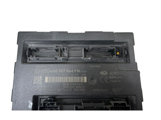 Блок комфорта 4H0907064FN, 4H0907064EN   Audi A6 S6 C7 4G   
