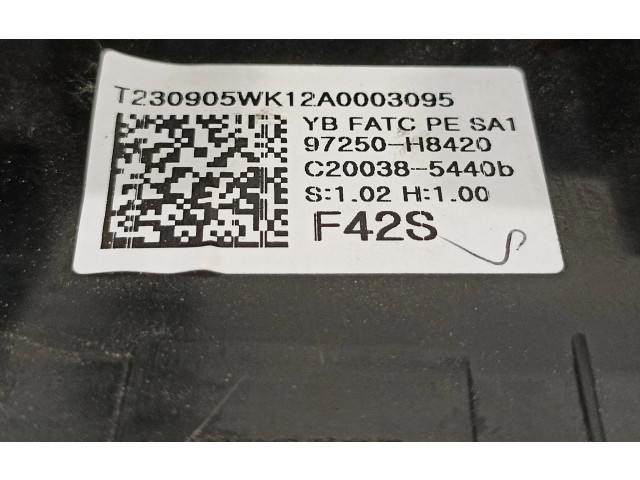 Блок управления климат-контролем 97250H8420, 97250H8420SA1   KIA Stonic