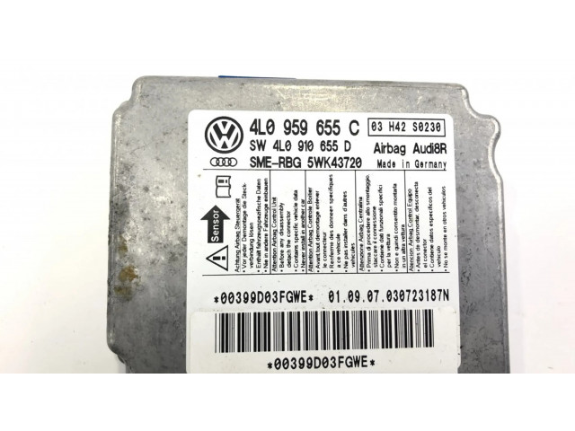 Блок подушек безопасности 4L0910655D, 4L0959655C   Audi Q7 4L