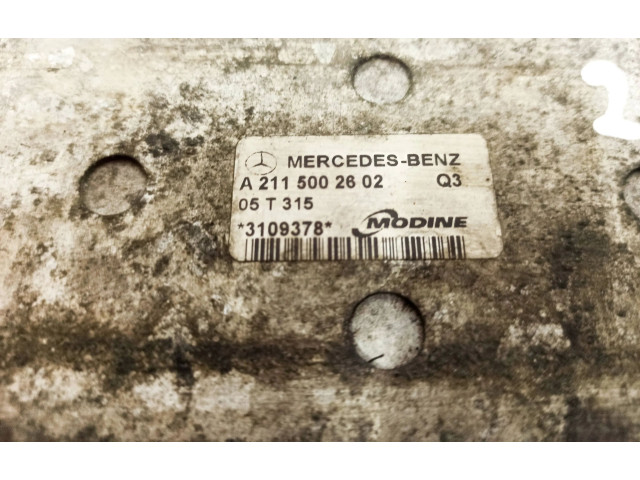 Интеркулер  A2115002602, 05T315   Mercedes-Benz CLS C219 