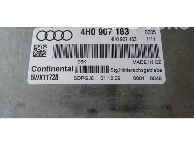 Блок управления редуктора коробки передач (раздатки) 4H0907163   Audi A8 S8 D4 4H
