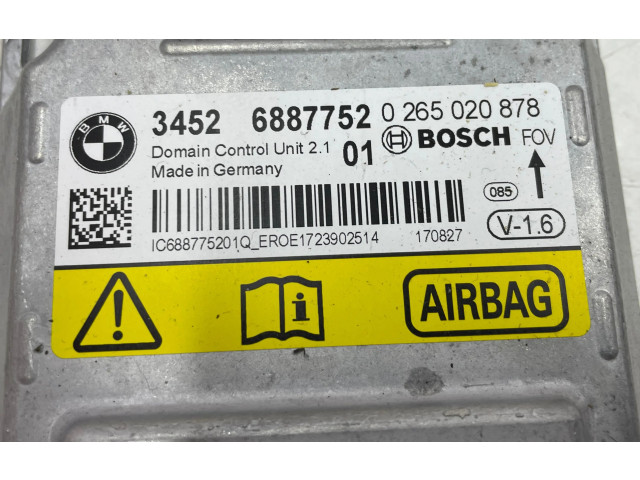 Блок подушек безопасности 6887752, 0265020878   BMW 1 F20 F21