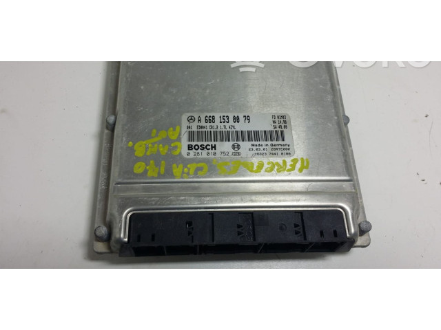 Řídící jednotka A6681530079, A6681530079   Mercedes-Benz A W168 1997