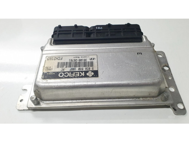Блок управления двигателя 9030930186F, 3910826761   Hyundai Matrix