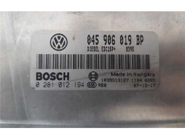 Řídící jednotka 281012194   Volkswagen Polo I 86 2008