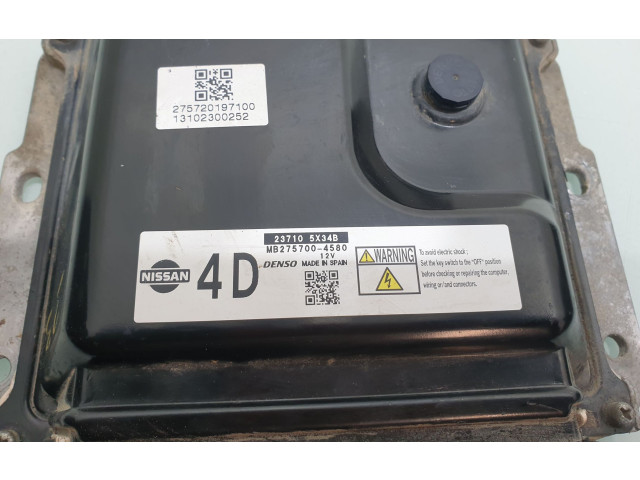 Řídící jednotka 237105X34B, 2757004580   Nissan Navara D40 2014