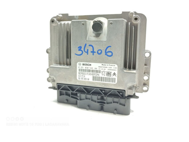 Блок управления двигателя 9807885980   Peugeot Partner