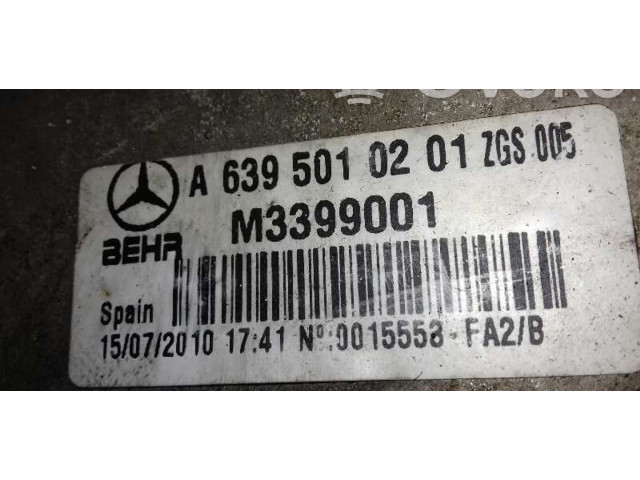 Интеркулер  A6395010201   Mercedes-Benz Vito Viano W639 