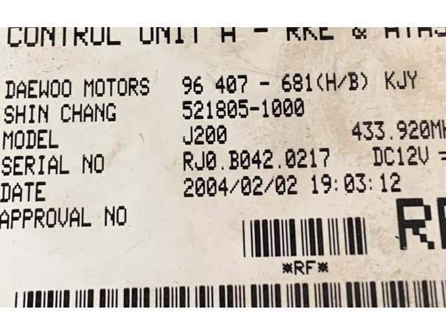 Přístrojová deska  Daewoo Lacetti 2004 96394699, 5218051000  