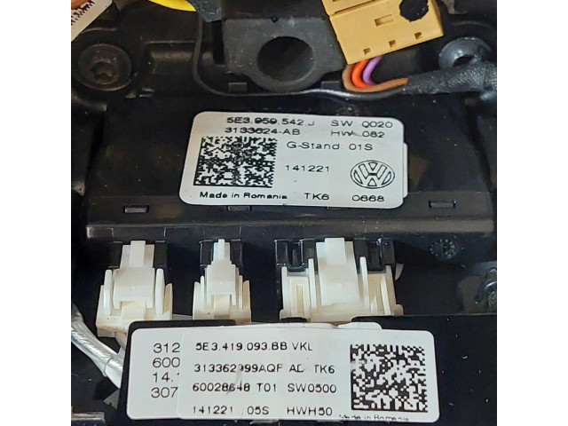 Руль Skoda Octavia Mk4  2019- года 5E3419093BB, 5E3959242J      