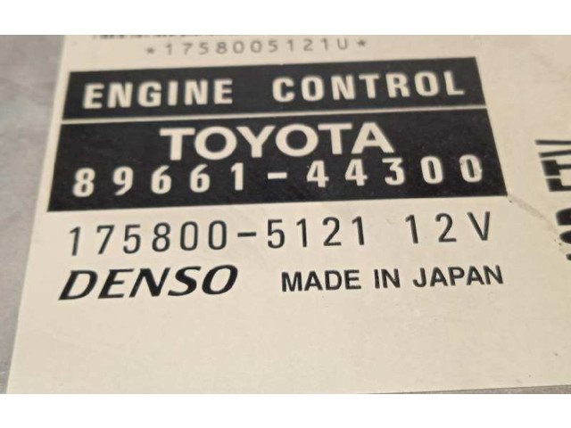 Řídící jednotka 8966144300, 1758005121   Toyota Avensis T220 2001