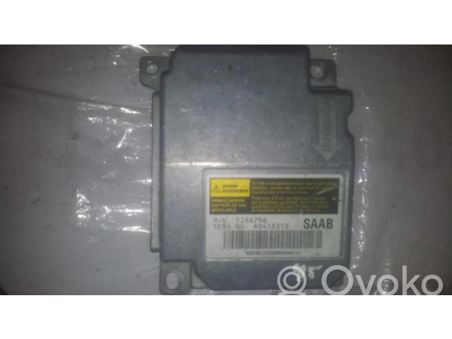 Блок подушек безопасности 5266796, a0418313   Saab 9-5