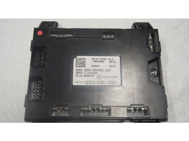 Блок комфорта 101090700D, A0747G02T   Tesla Model S   