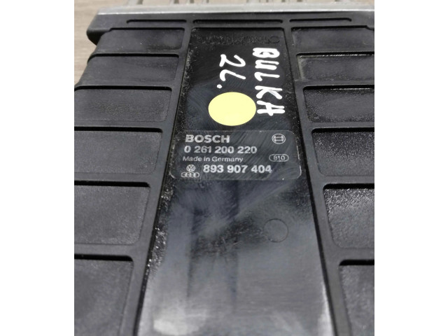 Řídící jednotka 893907404, 0261200220   Audi 80 90 B3 1986