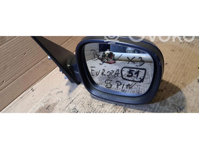 Zpětné zrcátko  BMW X1 E84 2012  299044009  