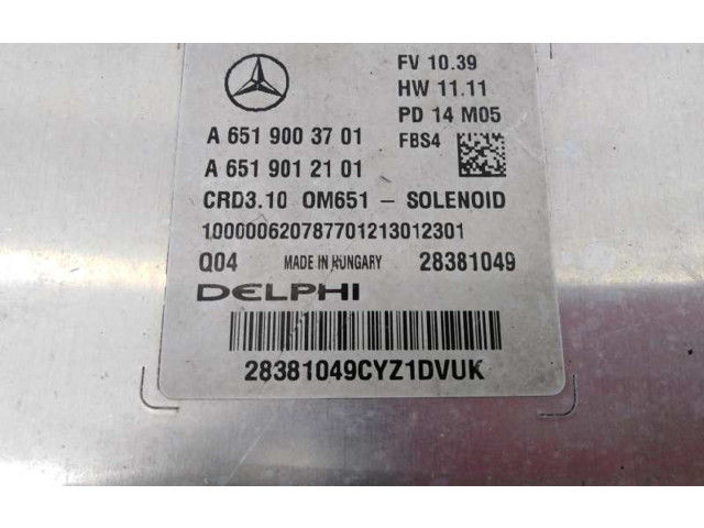 Řídící jednotka A6519003701, A6519012101   Mercedes-Benz E A207 2014