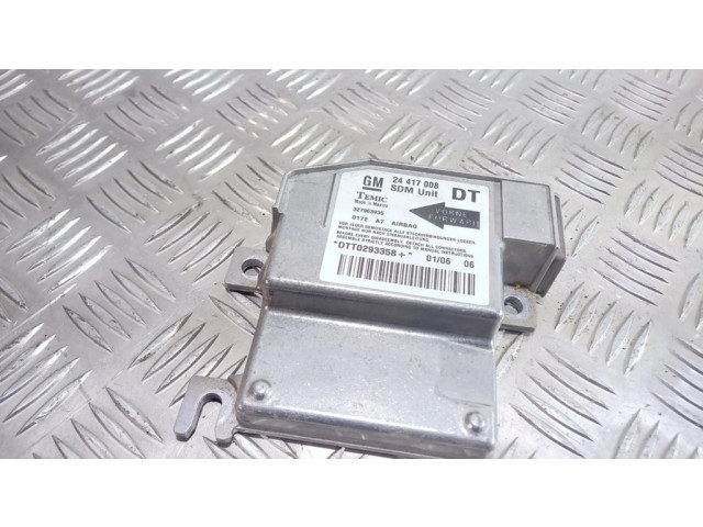 Блок подушек безопасности 24417008   Opel Combo C