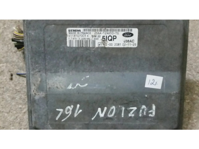 Блок управления двигателя S118107003K, 2S6A12A650TG   Ford Fusion