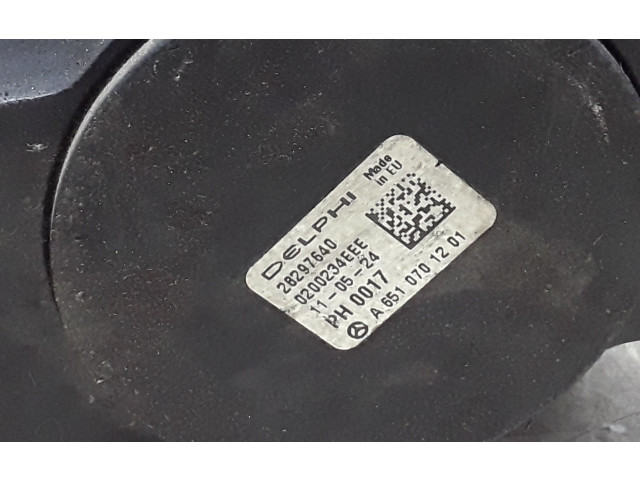 Vstřikovací čerpadlo A6510701201   Mercedes-Benz C W204    651911 