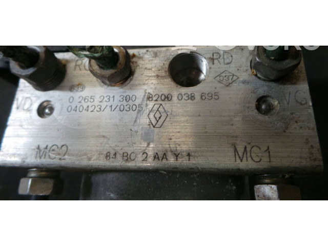 Блок управления АБС 231, 265   Renault Megane II