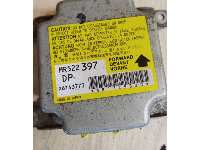 Блок управления надувных подушек MR522397, X6T43773   Mitsubishi Galant