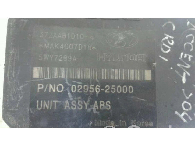 Jednotka ABS 5WY7209A   Hyundai Accent 