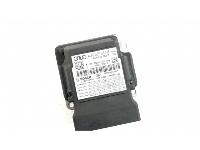 Блок подушек безопасности 4G0959655B, 0285011507   Audi A6 C7
