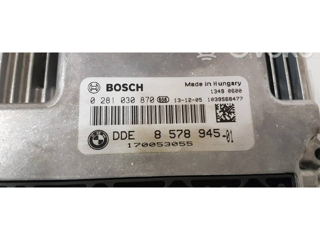 Řídící jednotka 0281030870, 13490600   BMW 3 F30 F35 F31 2014