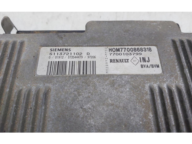 Řídící jednotka 7700868318   Renault Safrane 