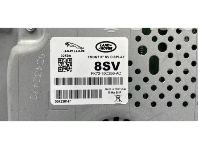 Дисплей    FK7219C299AC   Land Rover Range Rover Evoque L538