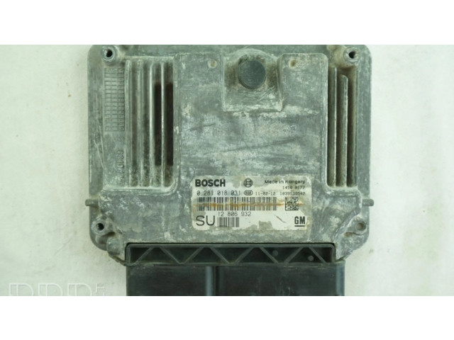 Řídící jednotka 0281018031, 12806932   Saab 9-3 Ver2 2003