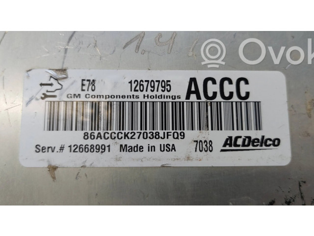Řídící jednotka 12679795, 12668991   Opel Corsa E 2017