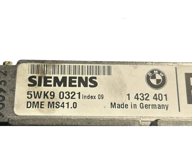 Řídící jednotka 1432401, 5WK90321   BMW 5 E39 1997