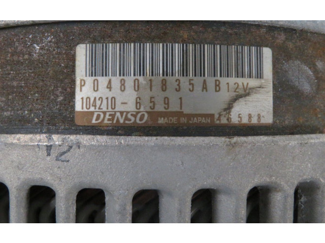 Генератор 04801835AB, 04801835AB   Jeep Grand Cherokee      