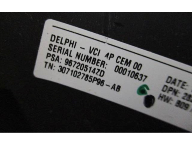 Volant Citroen C4 II 2011 307102785P96, 00010637  